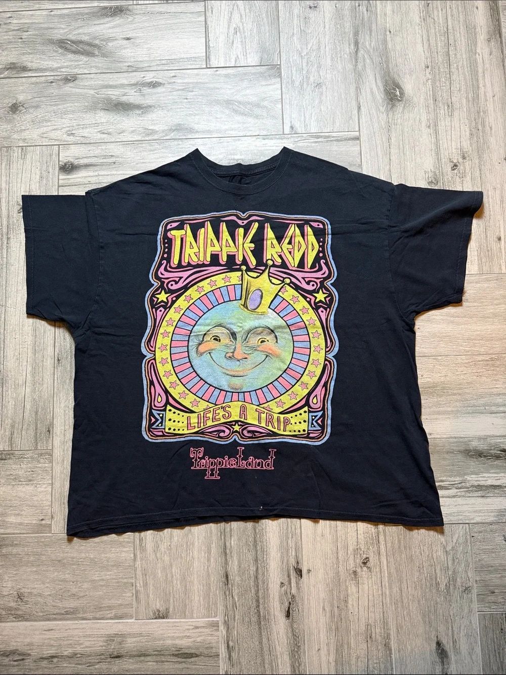 Trippie Redd 'Life's A Trip' Trippieland Black Graphic Tee